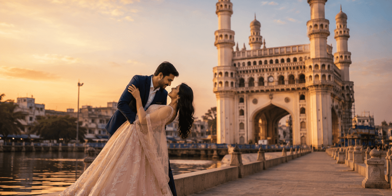 Pre-Wedding Shoot Locations in Hyderabad